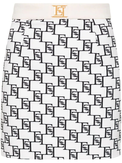 Macro Logo Mini Skirt