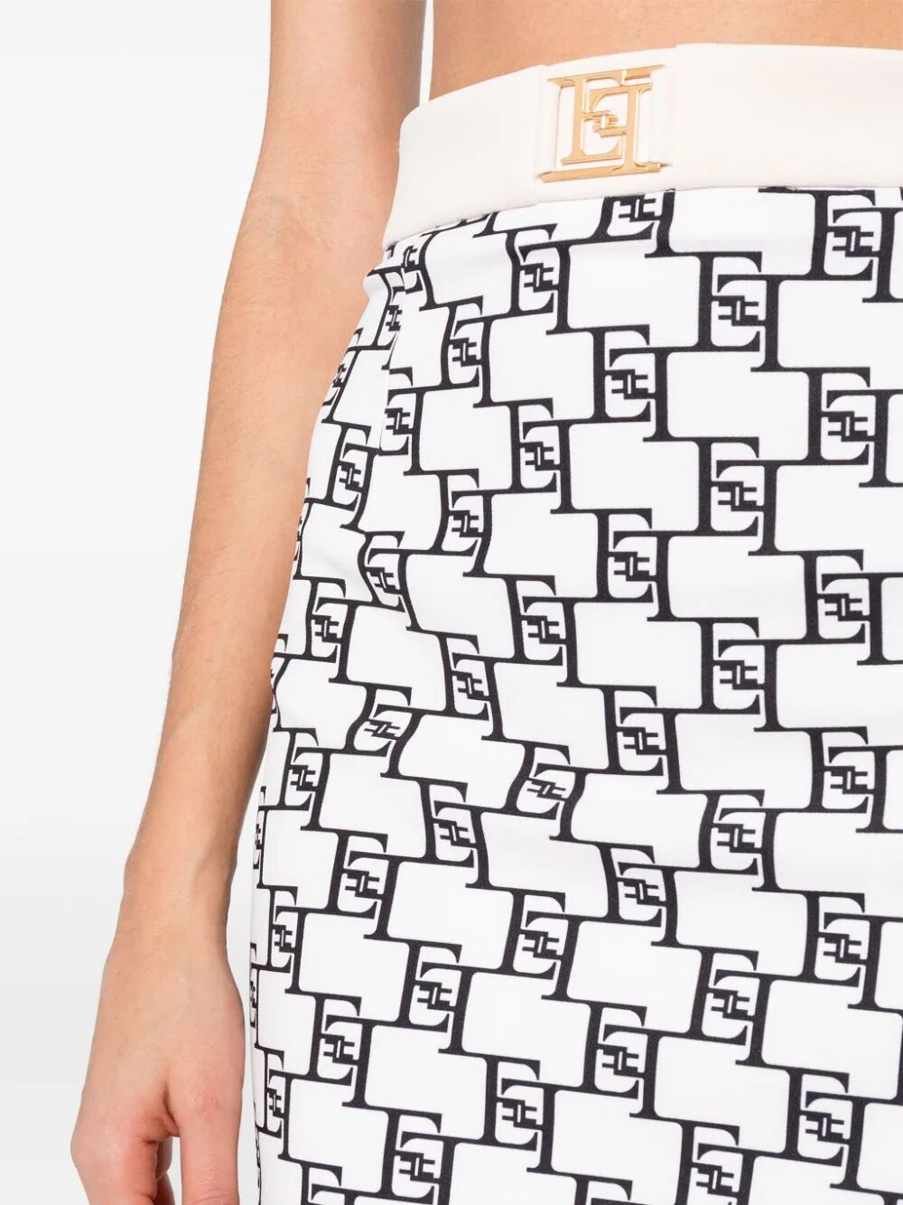 Macro Logo Mini Skirt