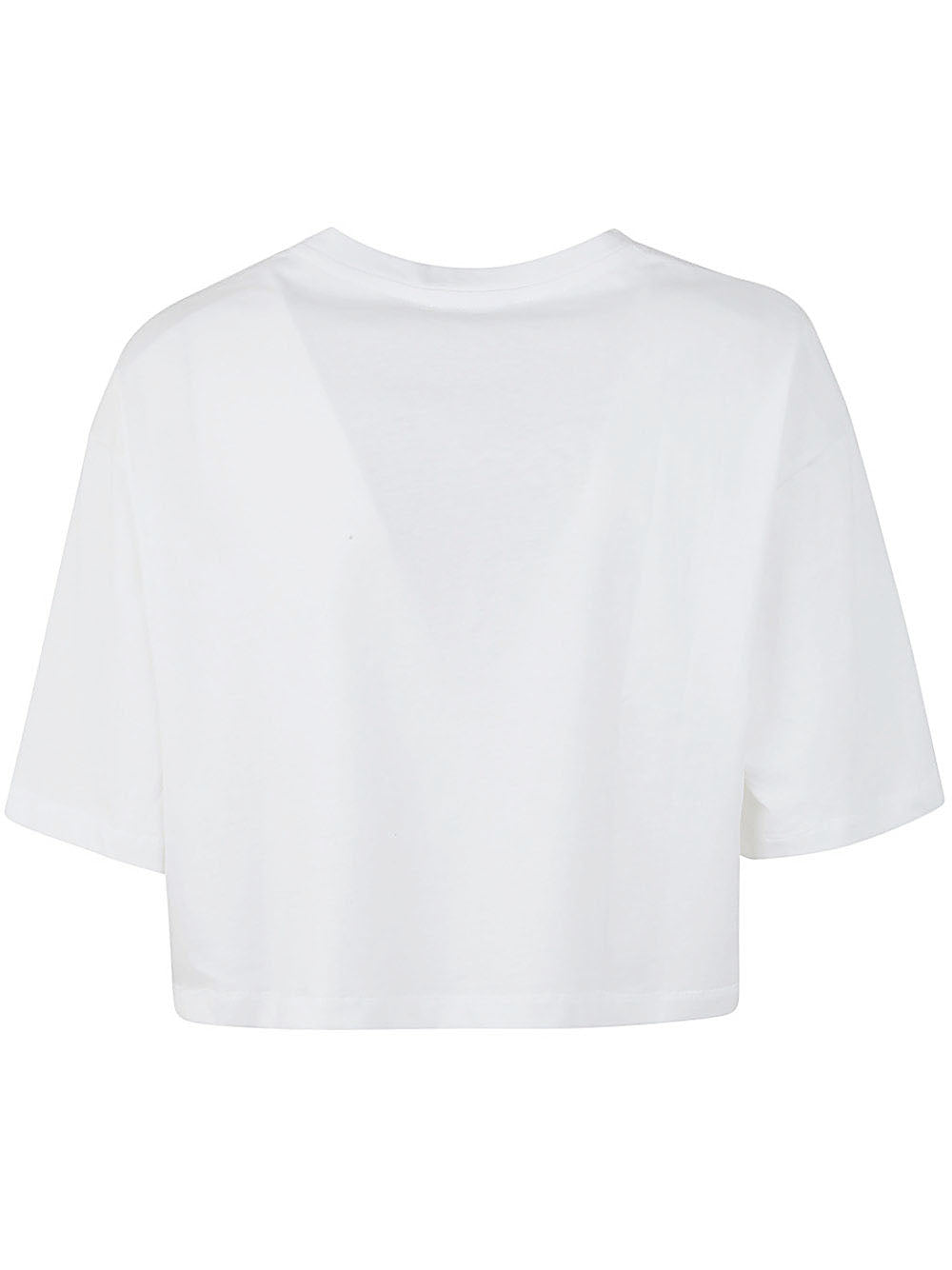 Balmain Laminated Cropped T-shirt