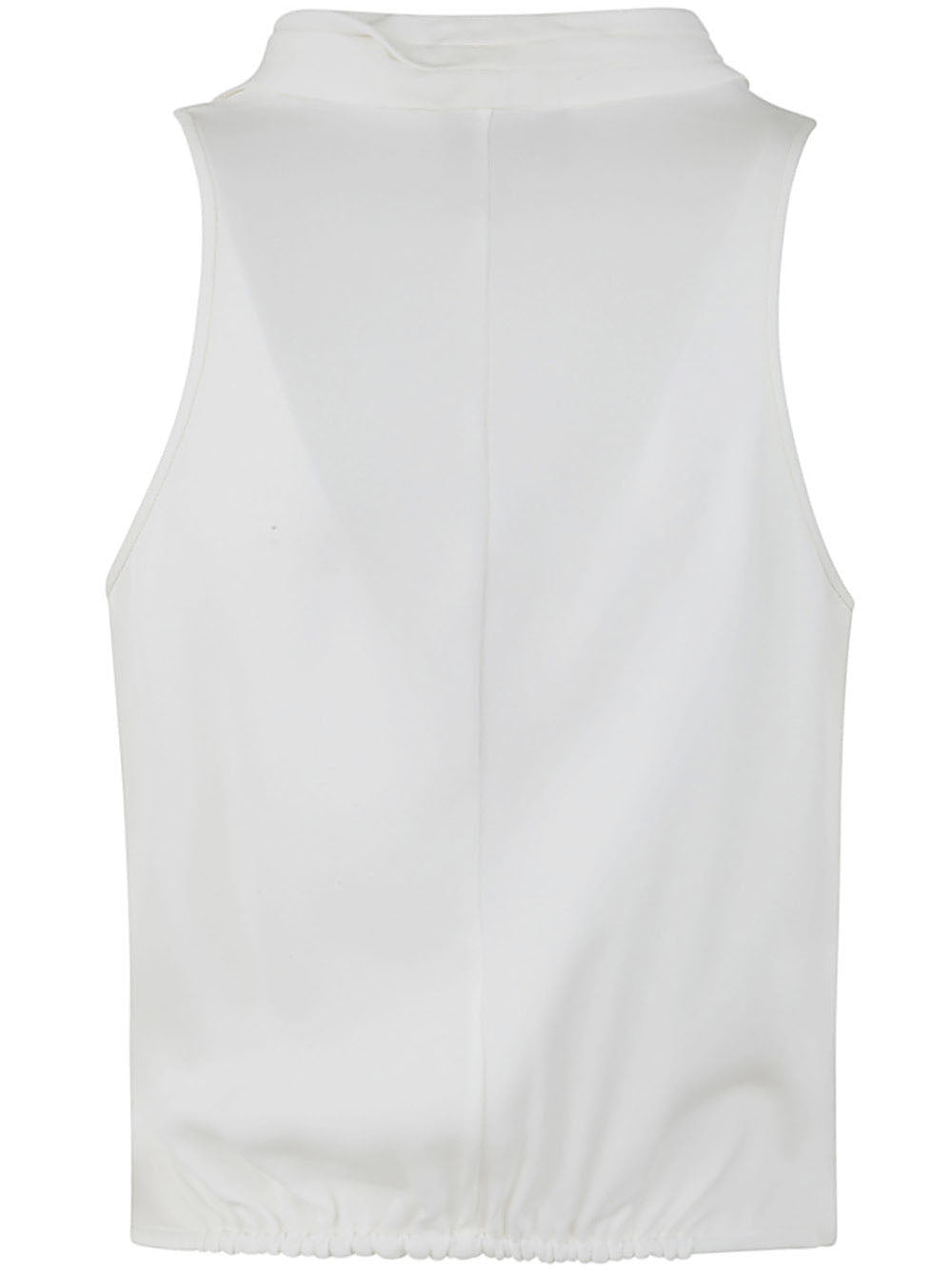 Crossed Sleeveless Top