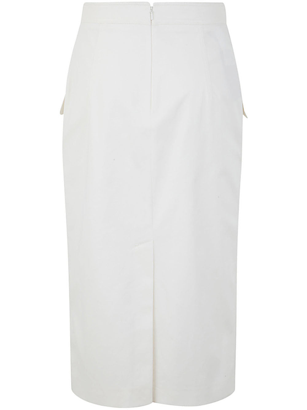 Stretch Gabardine Skirt