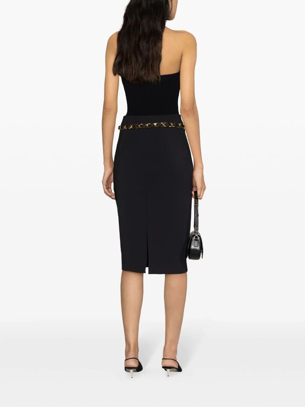 Pencil Skirt With Belt