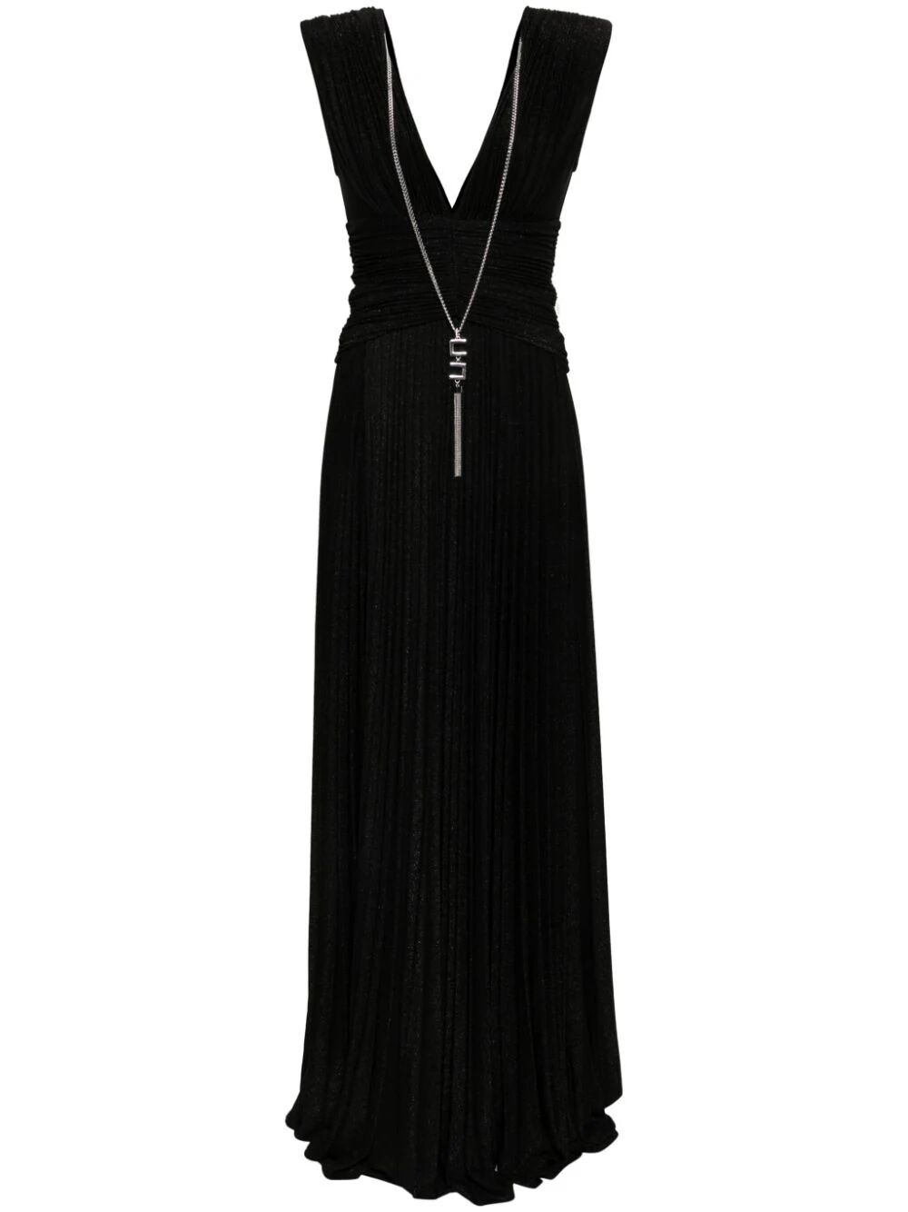 V Neck Long Dress