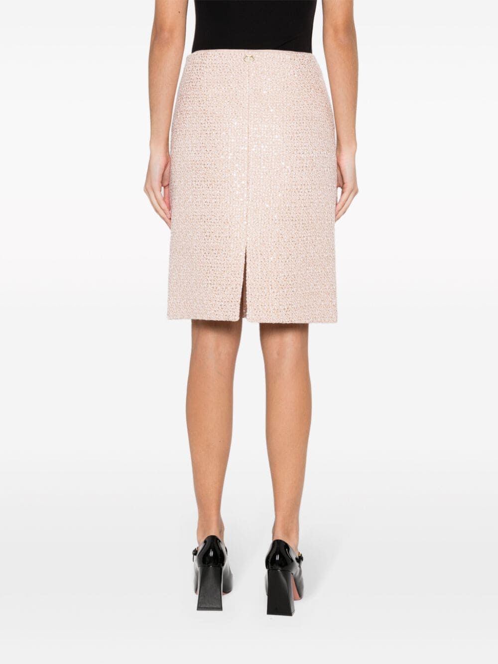 Boucle Pencil Skirt