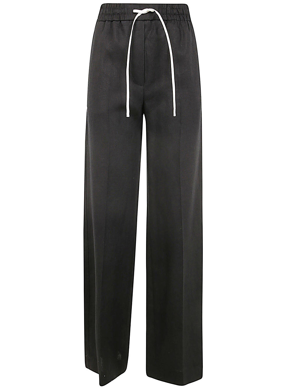 Wide Leg Pants With Coulisse