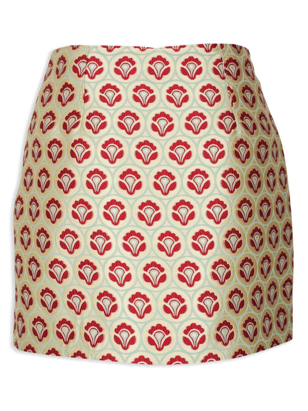 Jacquard Mini Skirt