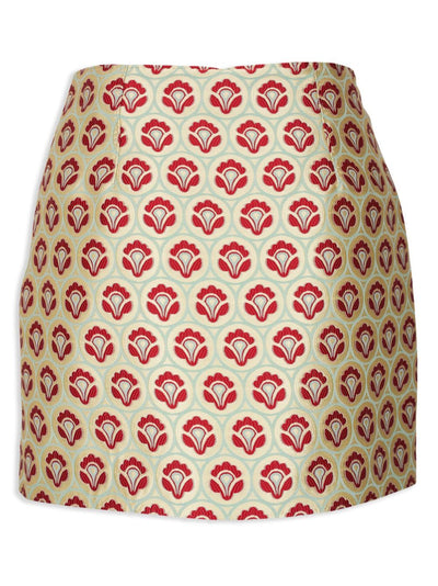 Jacquard Mini Skirt