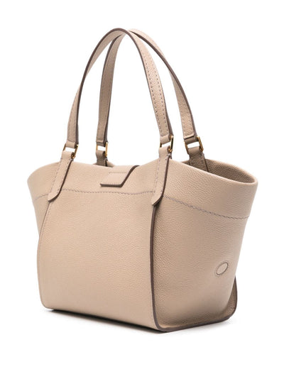 Grain Leather Small Tote