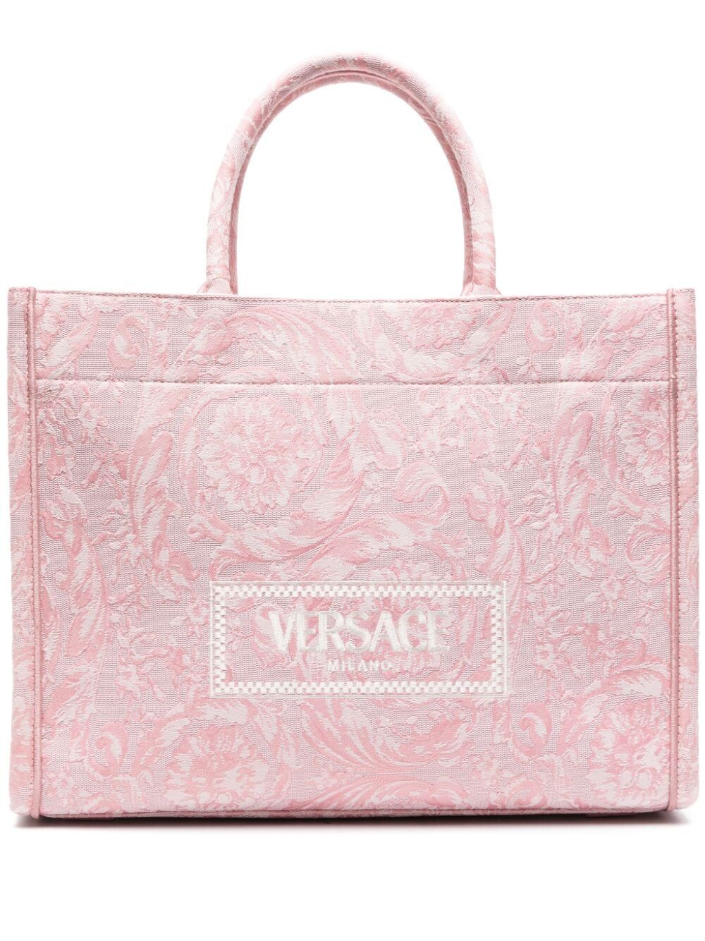 Large Tote Embroidery Jacquard