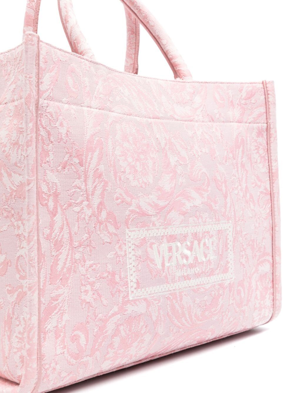 Large Tote Embroidery Jacquard