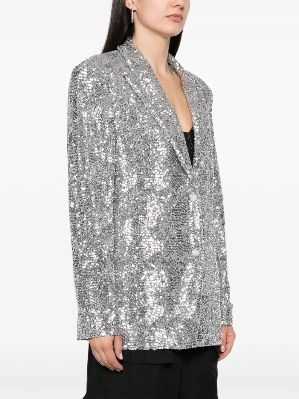 Sequins Oversized Blazer