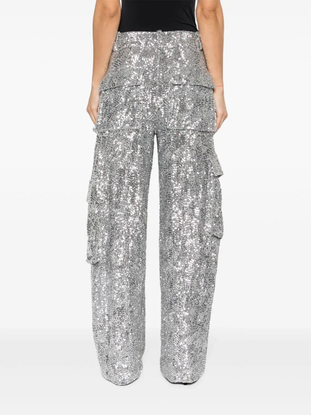 Sequins Cargo Pants