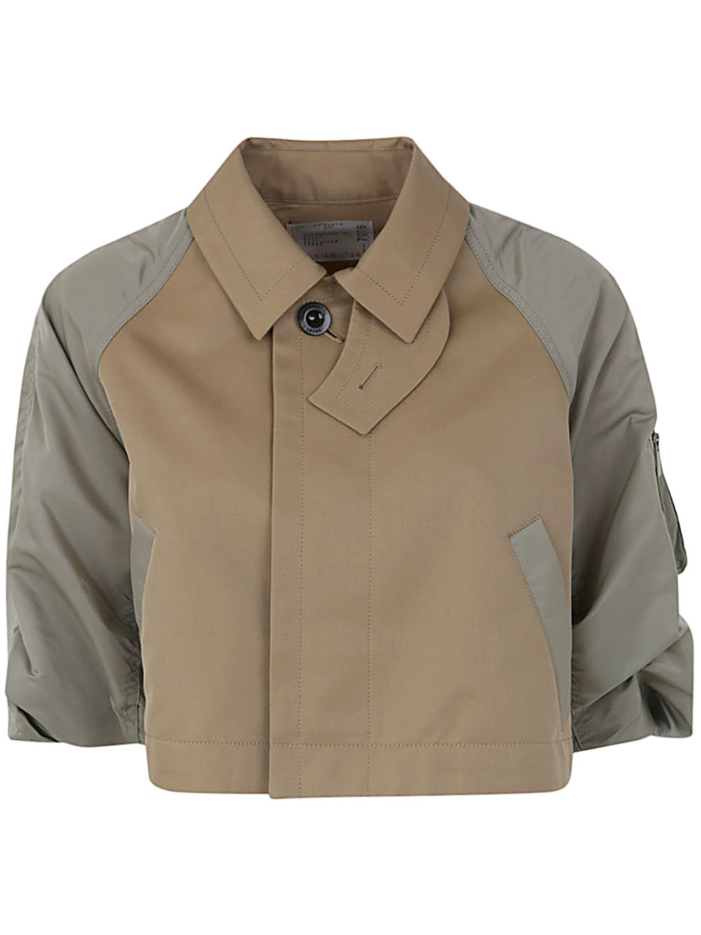 Cotton Gabardine X Nylon Twill Jacket