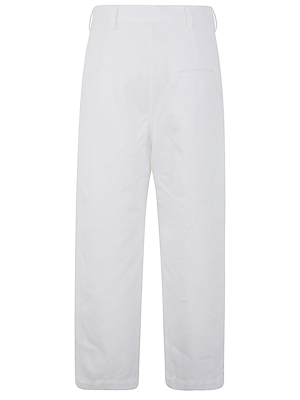 Double Darted Pants With Button
