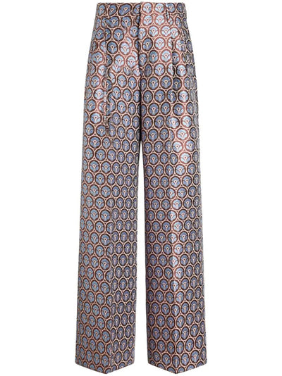 Jcaquard Trouser With Pences