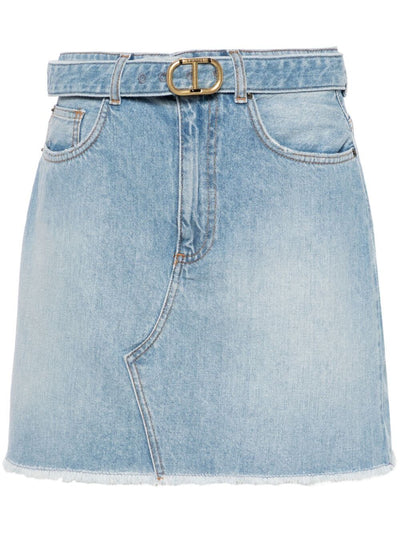 Denim Mini Skirt