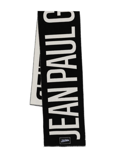 Wool Scarf With "jean Paul Gaultier" Logo