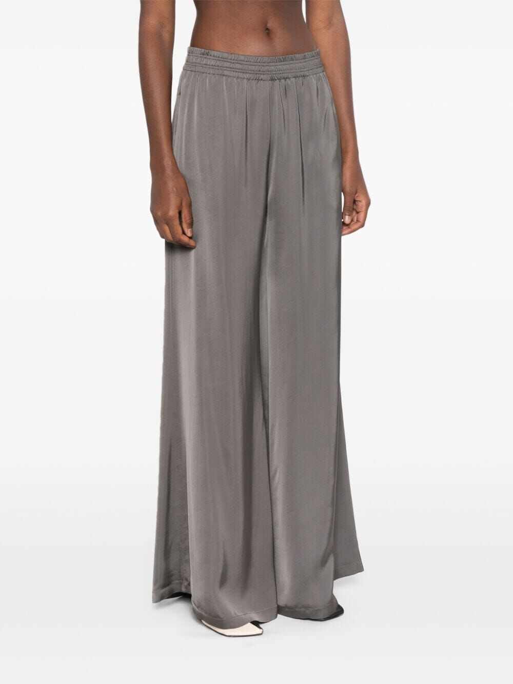 Satin Palazzo Pants