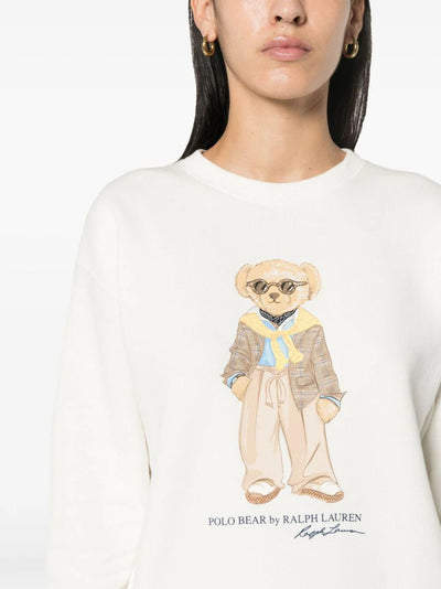 Crew Neck Sweatshirt With Teddy