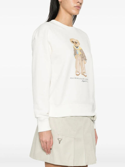 Crew Neck Sweatshirt With Teddy