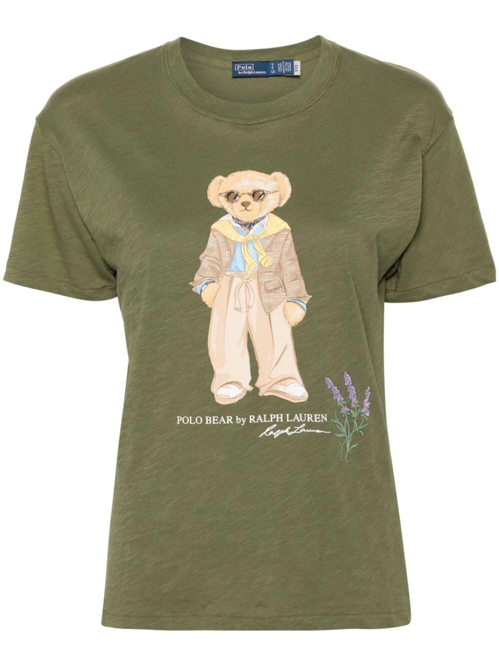 Short Sleeves T-shirt With Teddy