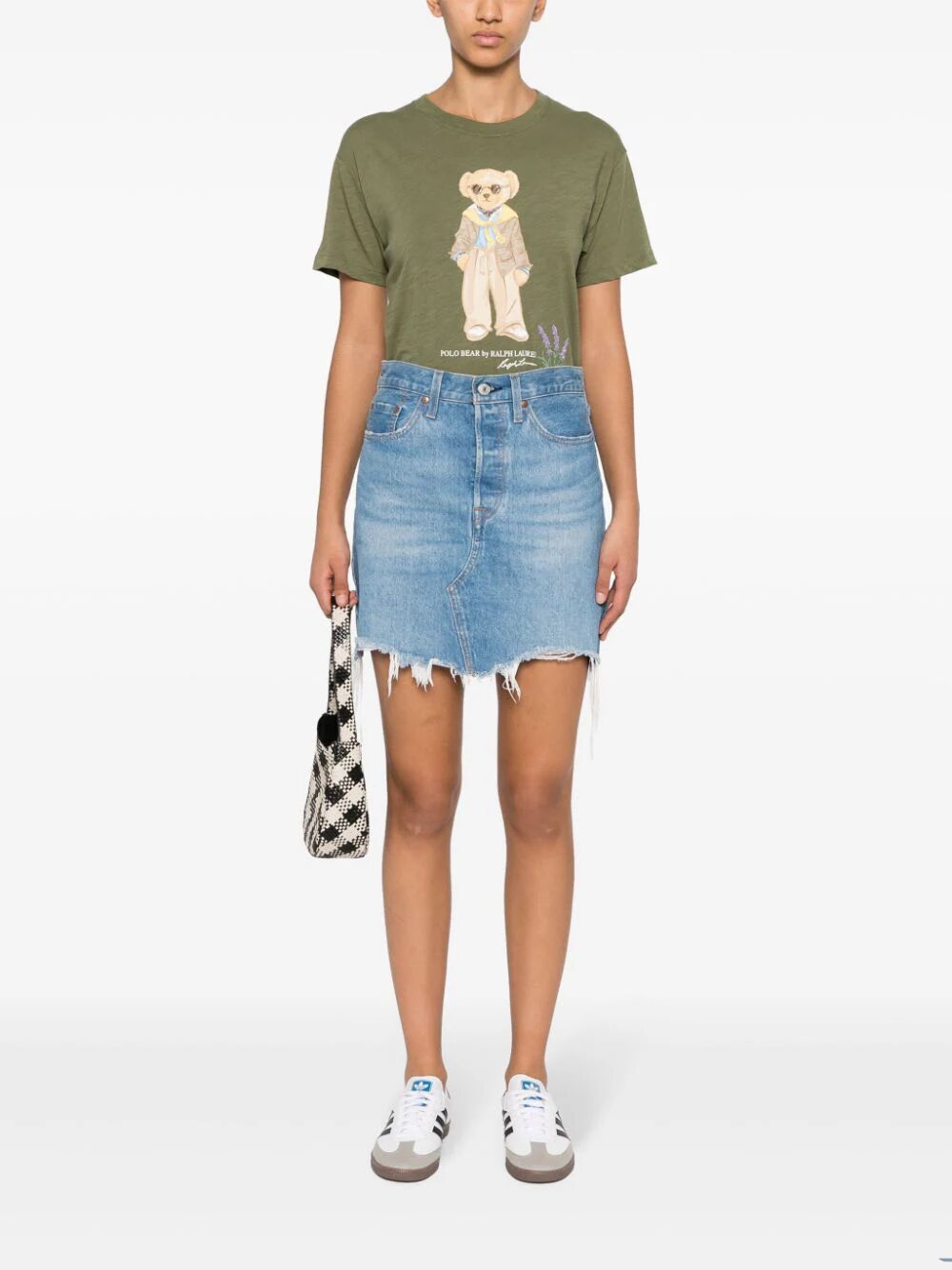 Short Sleeves T-shirt With Teddy