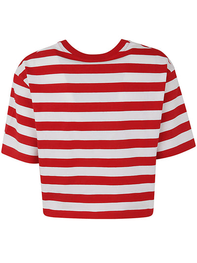Breton Stripe Cropped T-shirt