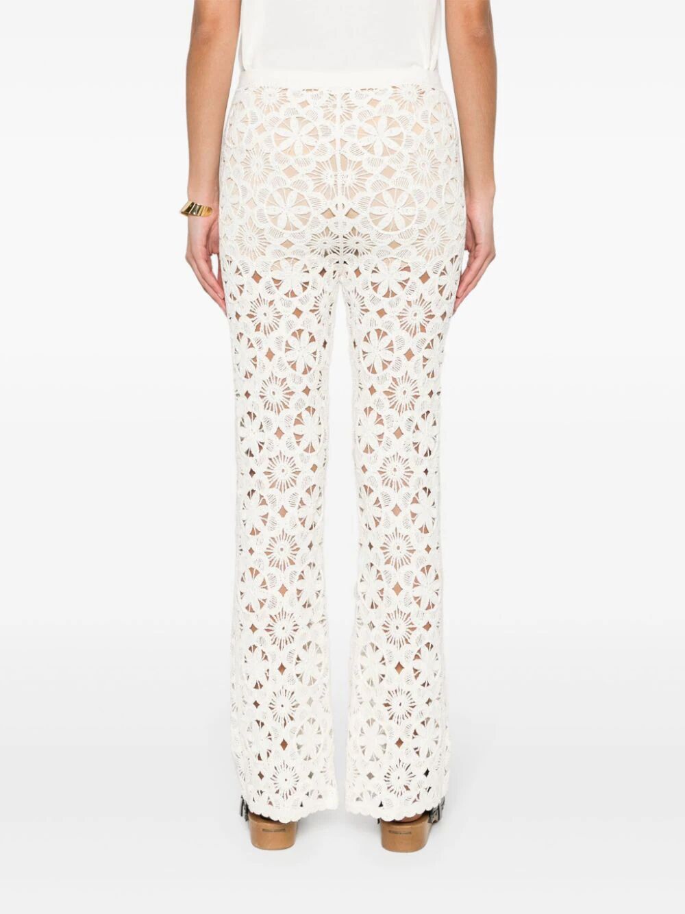 Flared Lace Trouser