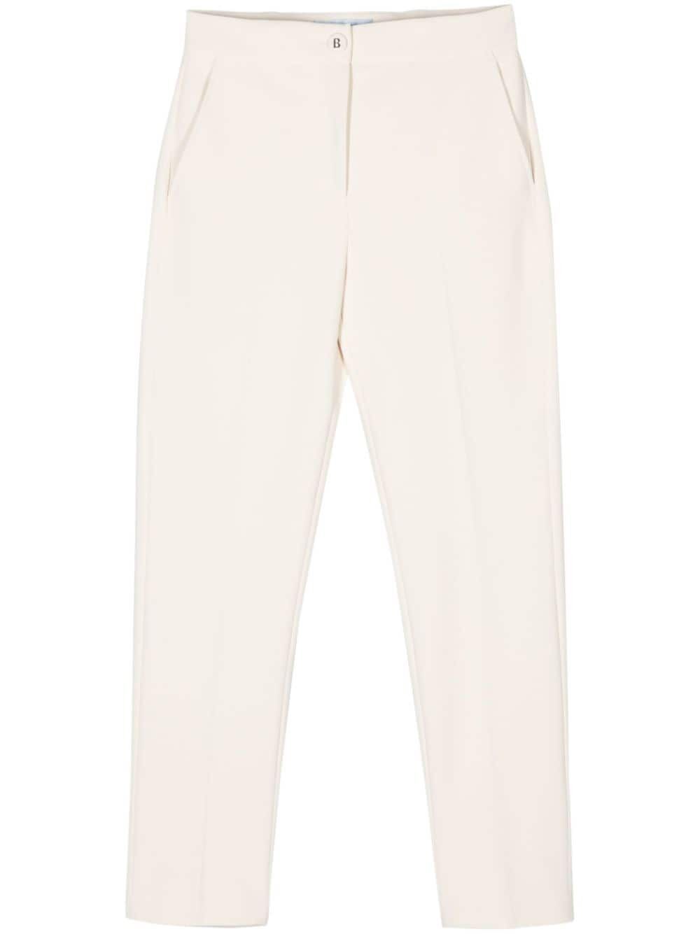 Regular Crepe Stretch Trousers