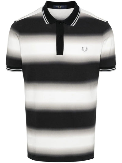 Fp Stripe Graphic Polo Shirt