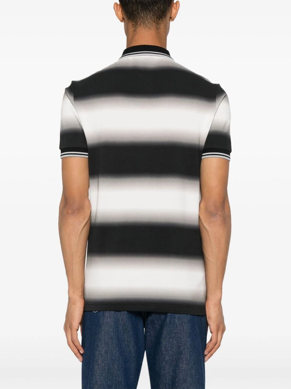 Fp Stripe Graphic Polo Shirt