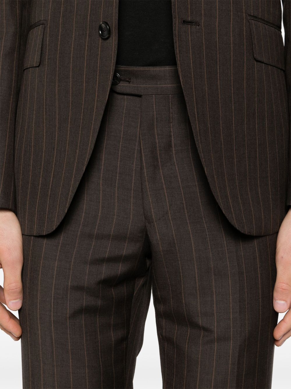 Pinstriped Suit