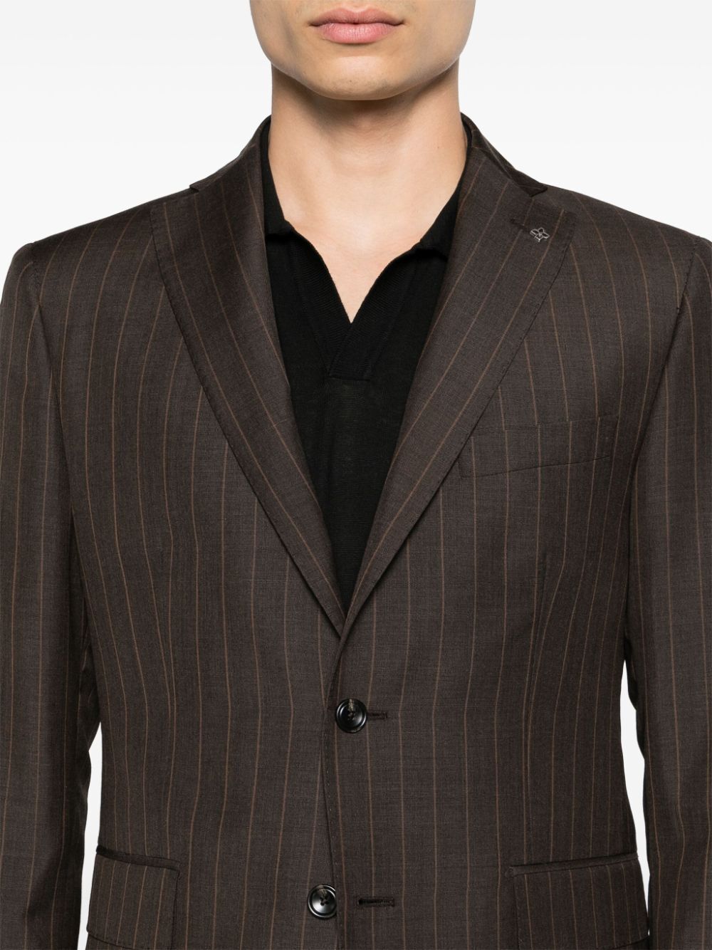 Pinstriped Suit