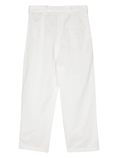 Double Darted Pants With Button