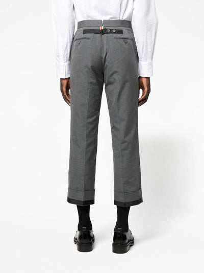 Fit 1 Gg Backstrap Trouser In Typewriter Cloth