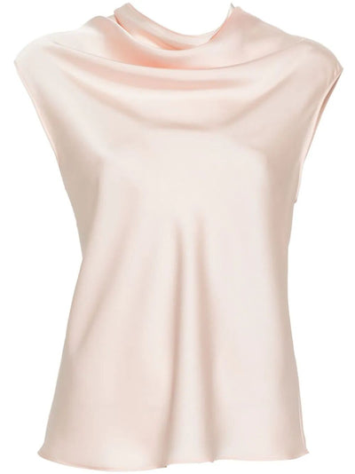 Sleeveless Satin Top