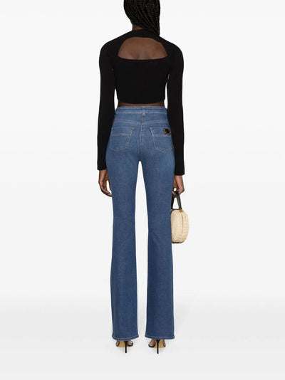 High Waist Flared Jeans