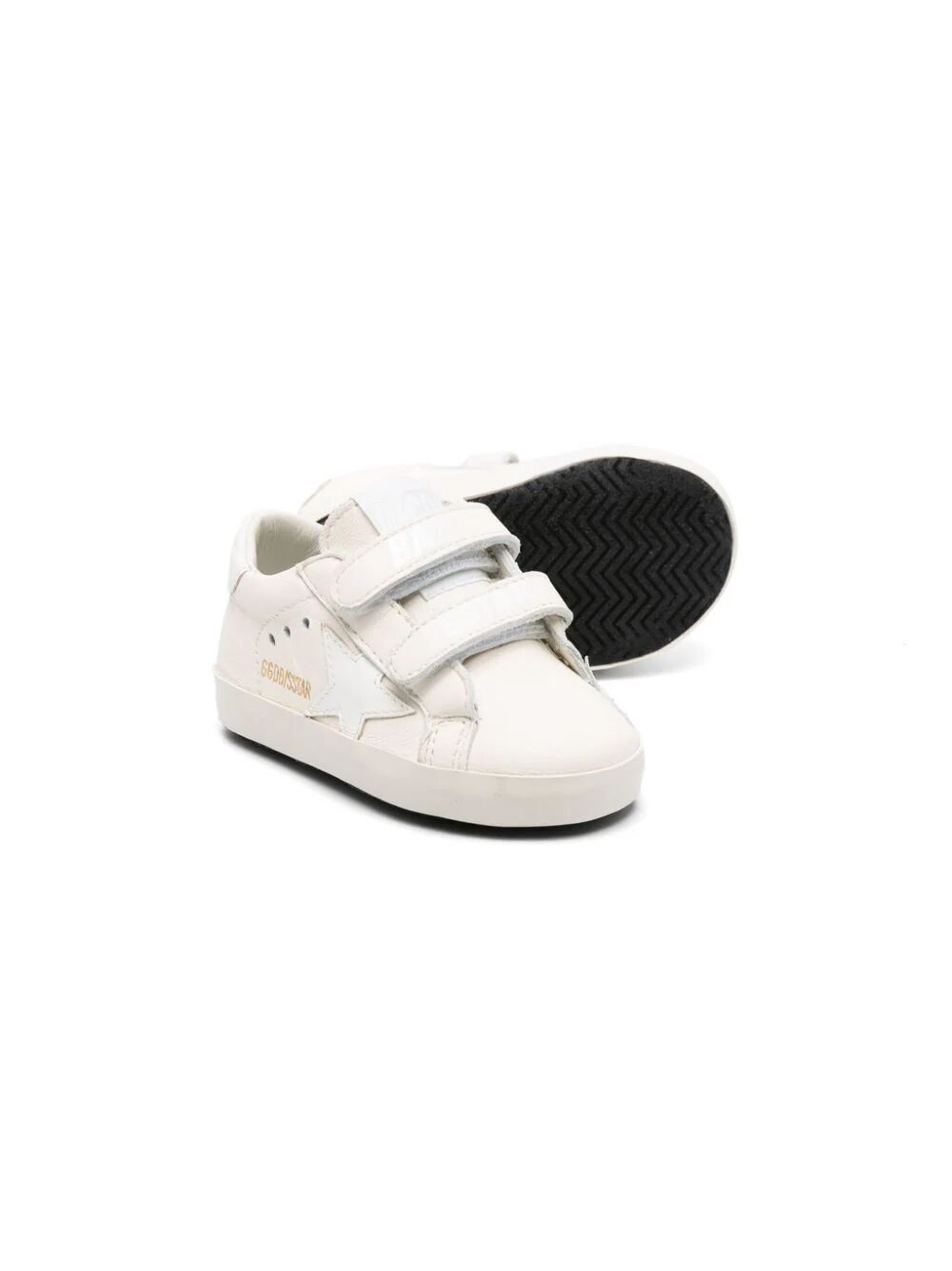 Baby School Nappa Upper Leather Star And Heel
