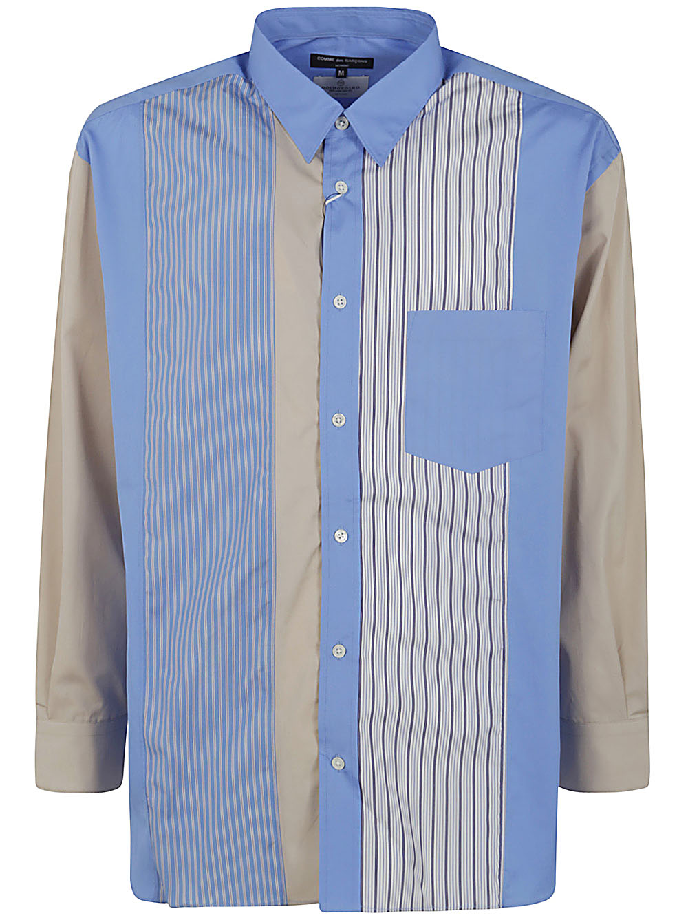 Striped Shirt With Patch
