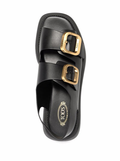 Double Buckle Sandals