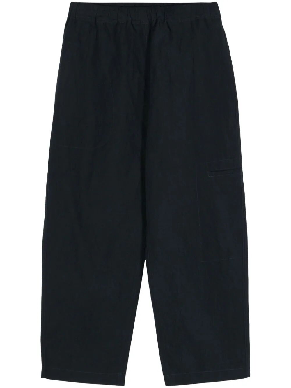 Wide Pants With Elastic Waist