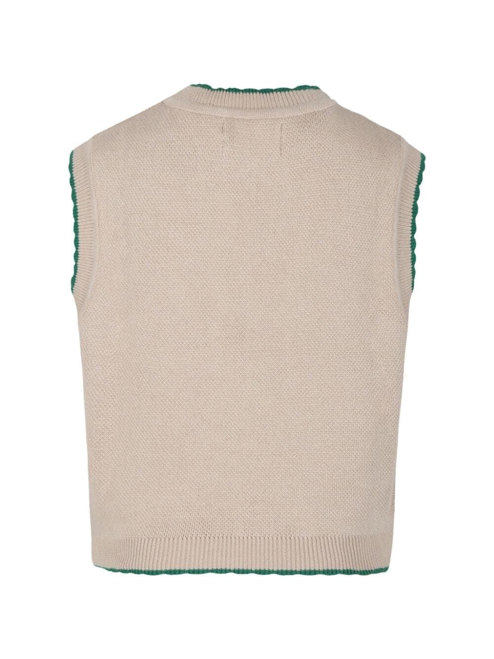 Fairy Dog Jaquard Knitted Vest