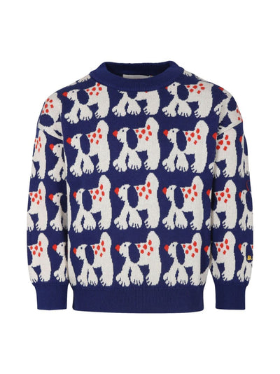 Fairy Dog All Over Jacquard Jumper