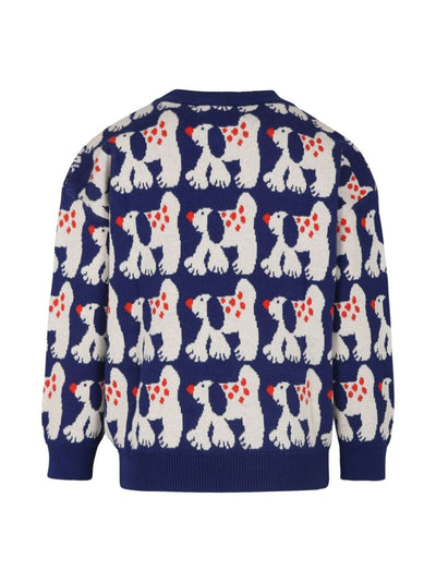 Fairy Dog All Over Jacquard Jumper