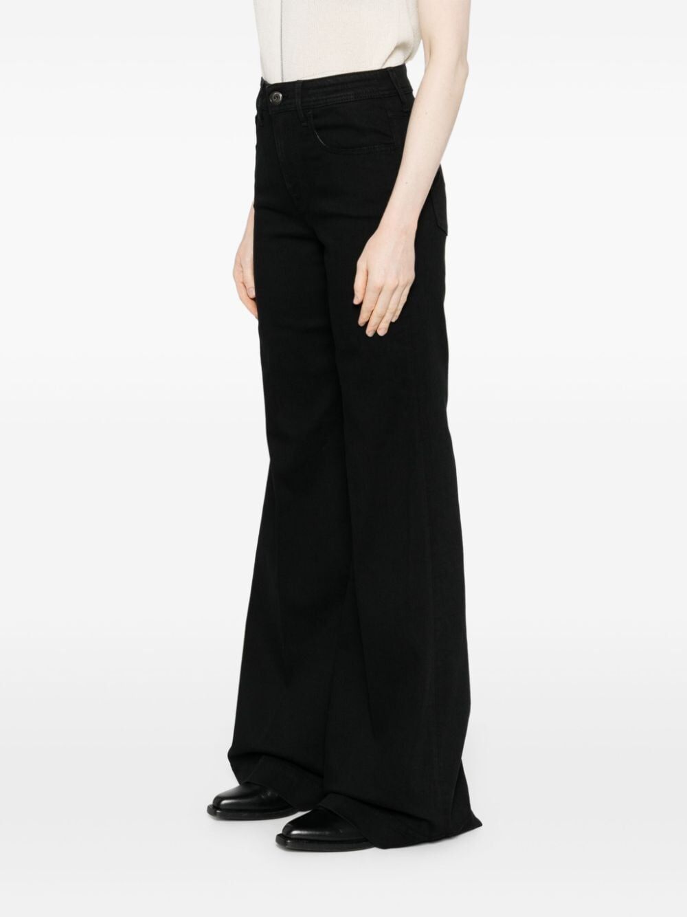 Jackey 5pockets Wide Leg High Waist