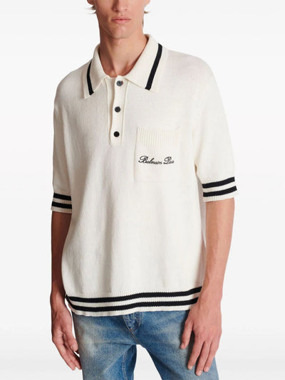 Balmain Signature Cotton Polo