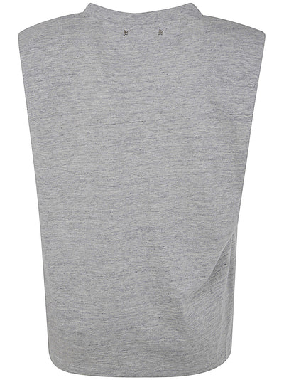 Journey W`s Sleeveless Padded Shoulder T-shirt