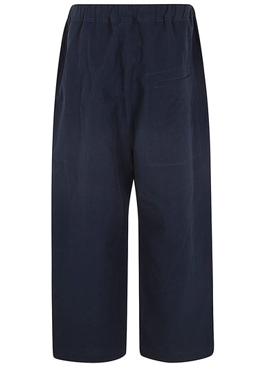Wide Pants With Elastic Waist