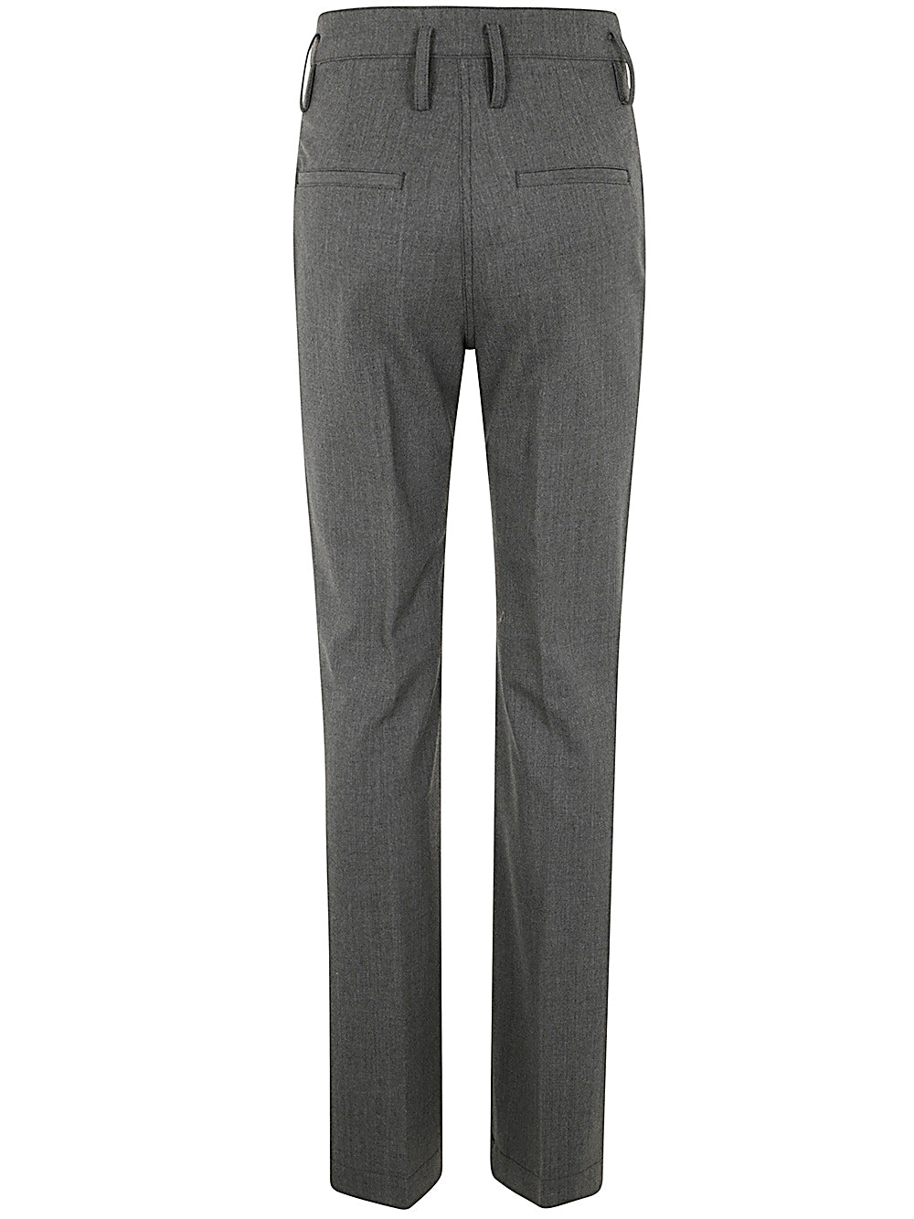 Gabardine Straight Leg Pants