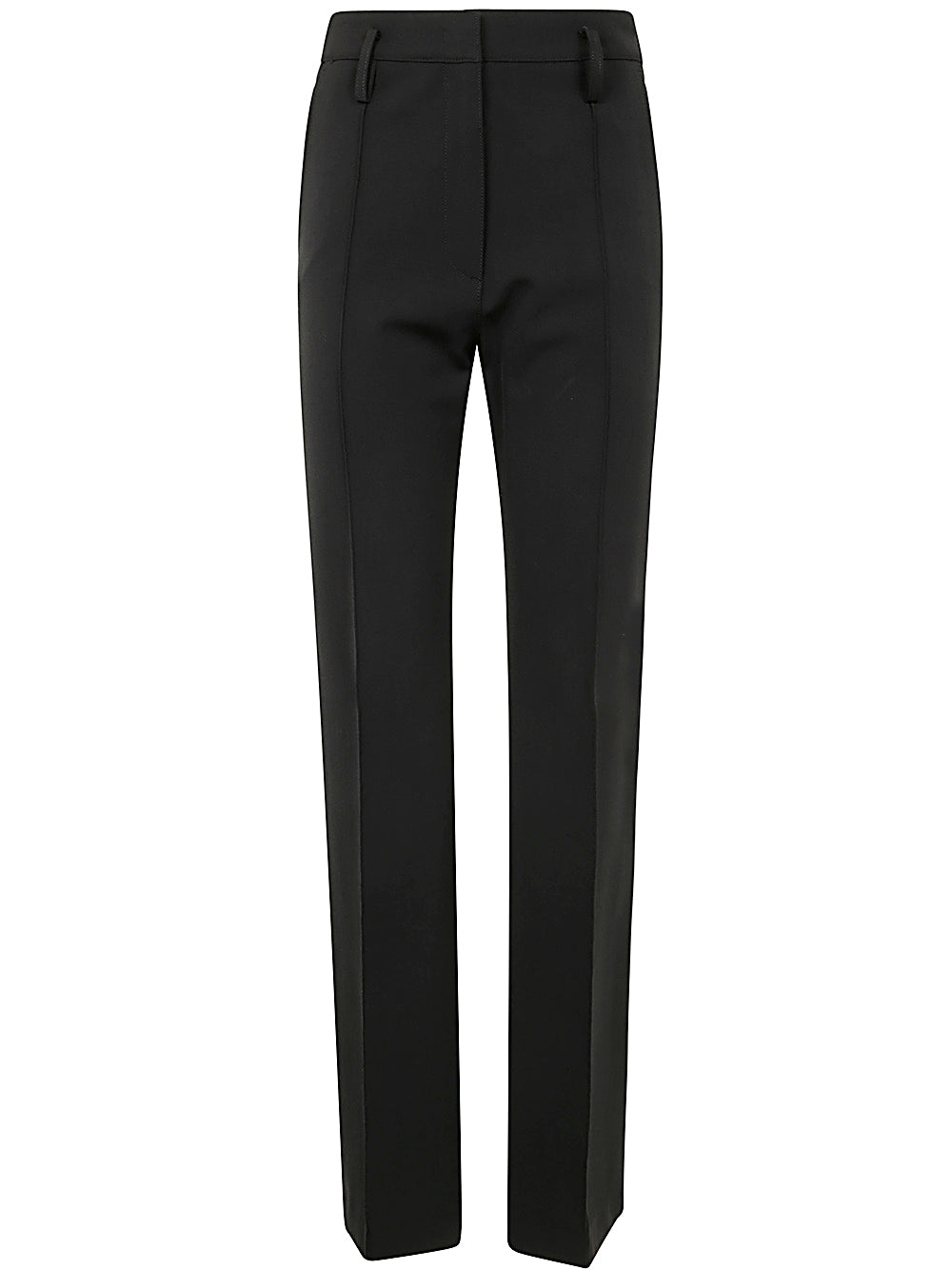 Gabardine Straight Leg Pants